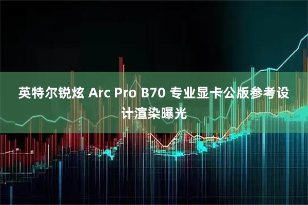 英特尔锐炫 Arc Pro B70 专业显卡公版参考设计渲染曝光