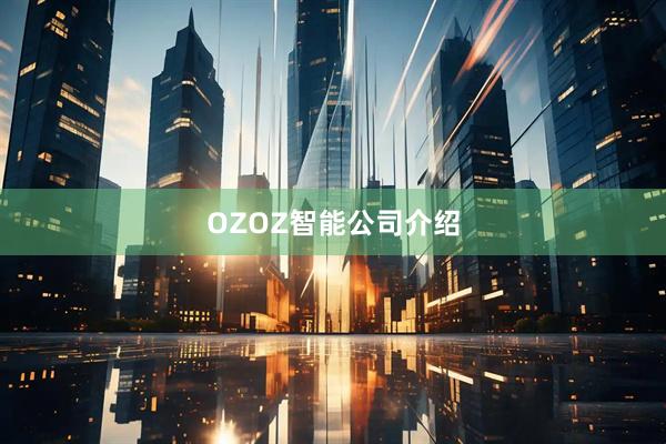 OZOZ智能公司介绍