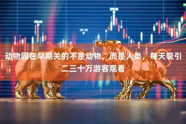 动物园在早期关的不是动物，而是人类，每天吸引二三十万游客观看
